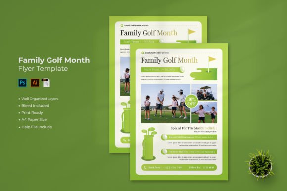 Download Family Golf Month Flyer - Premium Resources